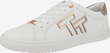 TOM TAILOR Sneakers in White: front