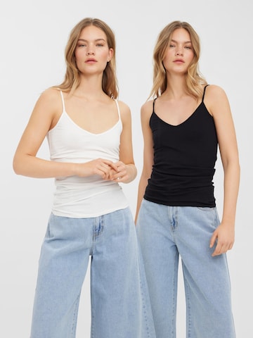 VERO MODA Top - fekete: elől