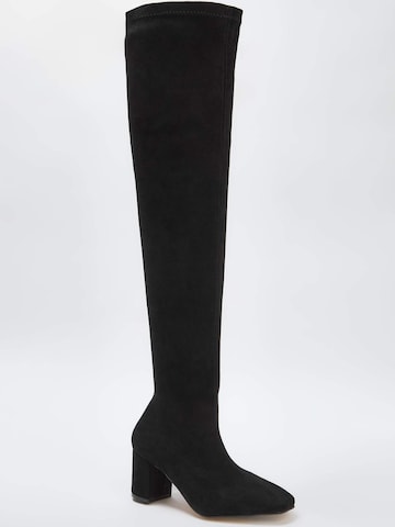 Trendyol - Overknees em preto: frente