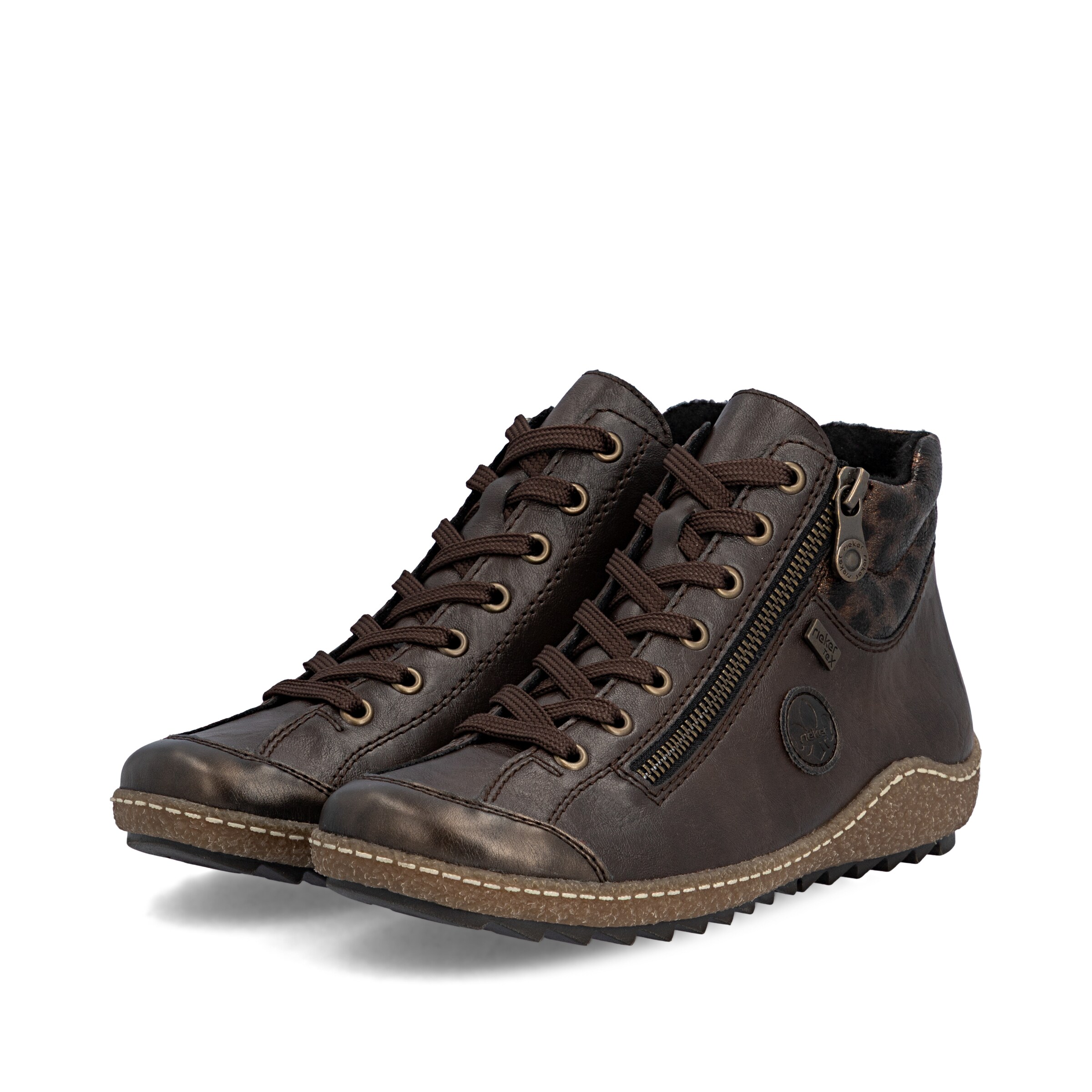 Boots 'L7514' Rieker en marron