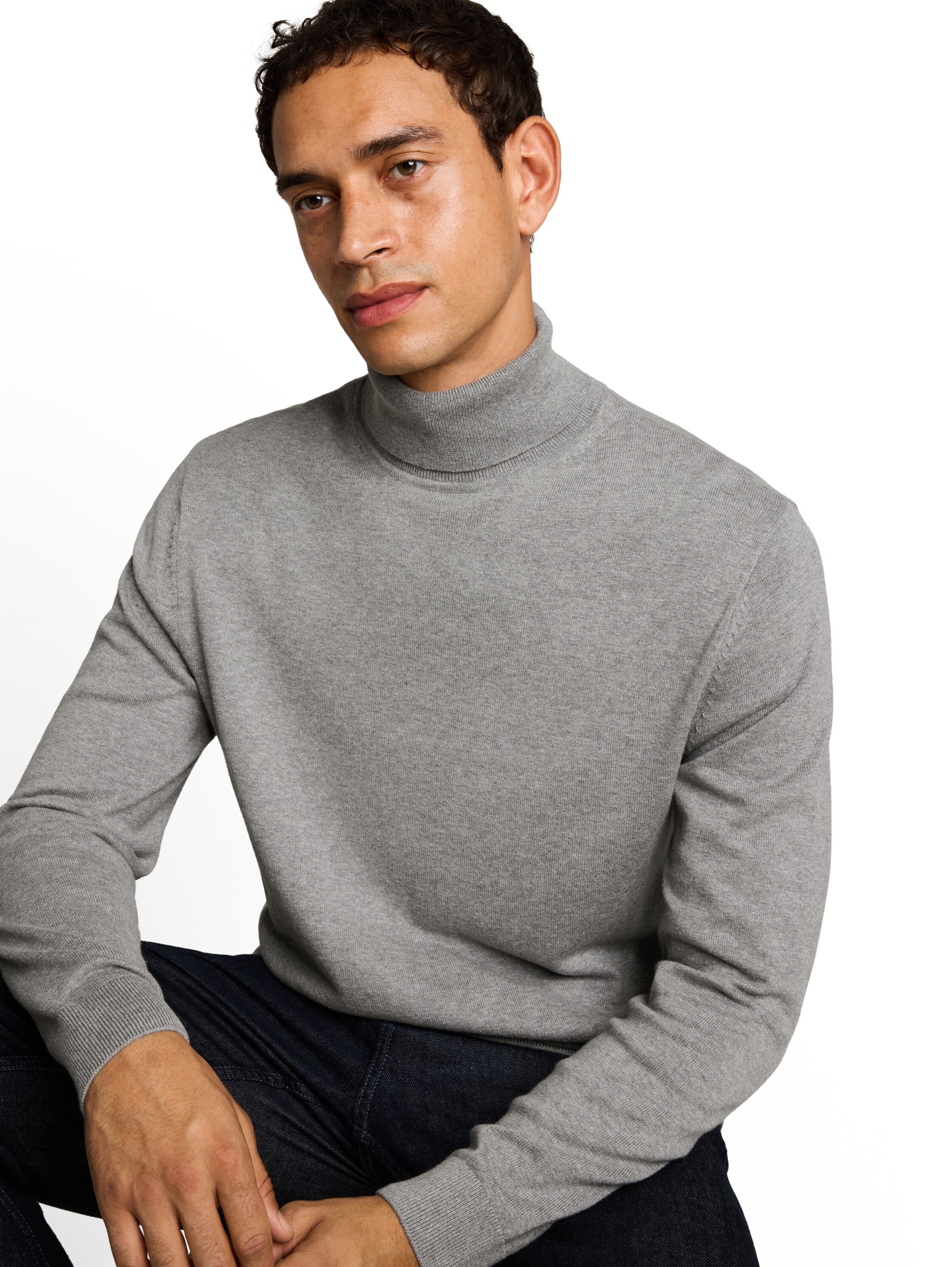 TOM TAILOR Sweater in Grey