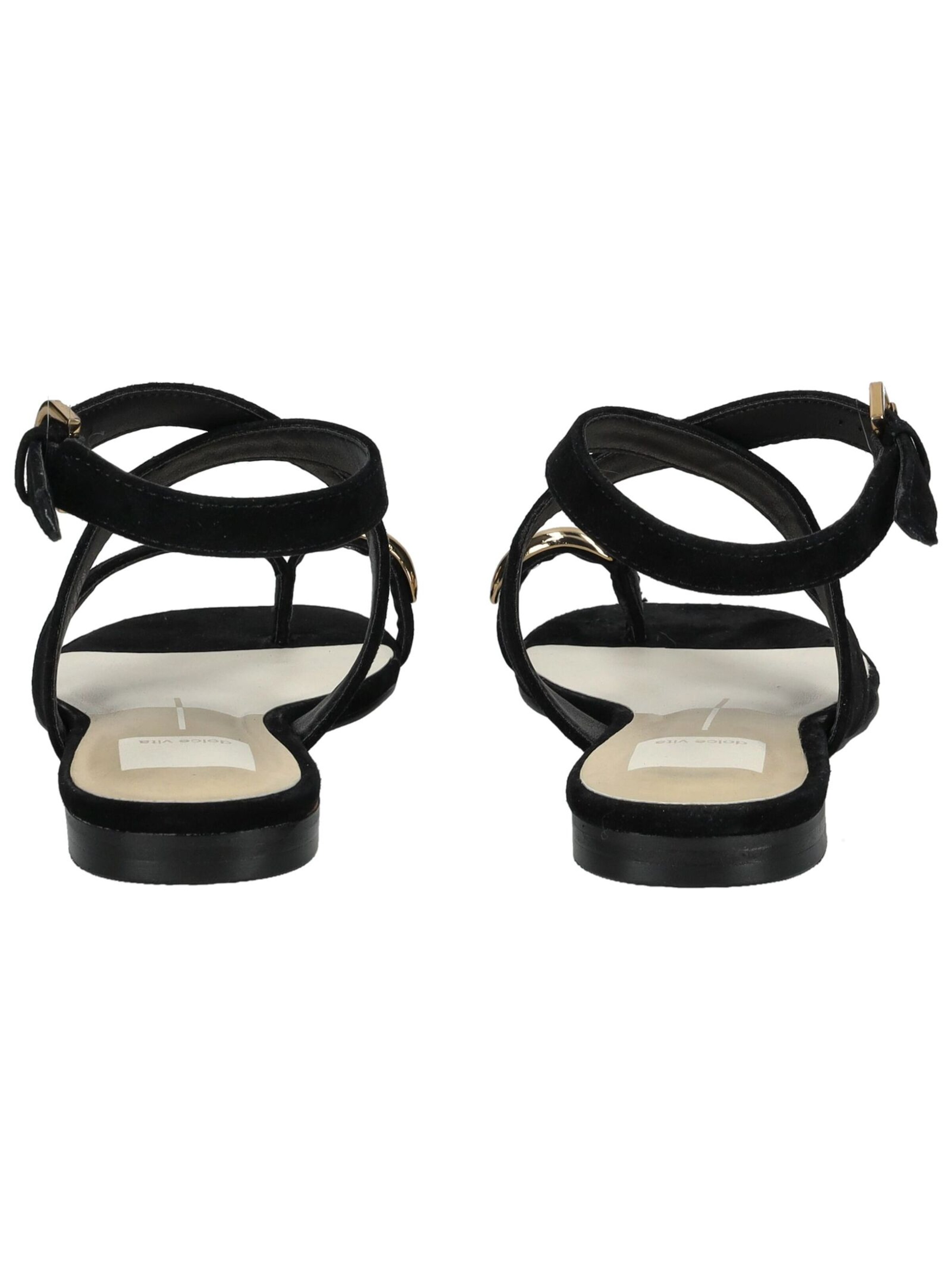 Dolce Vita T-Bar Sandals in Black