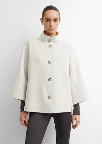Manteau mi-saison COMMA en marron : devant