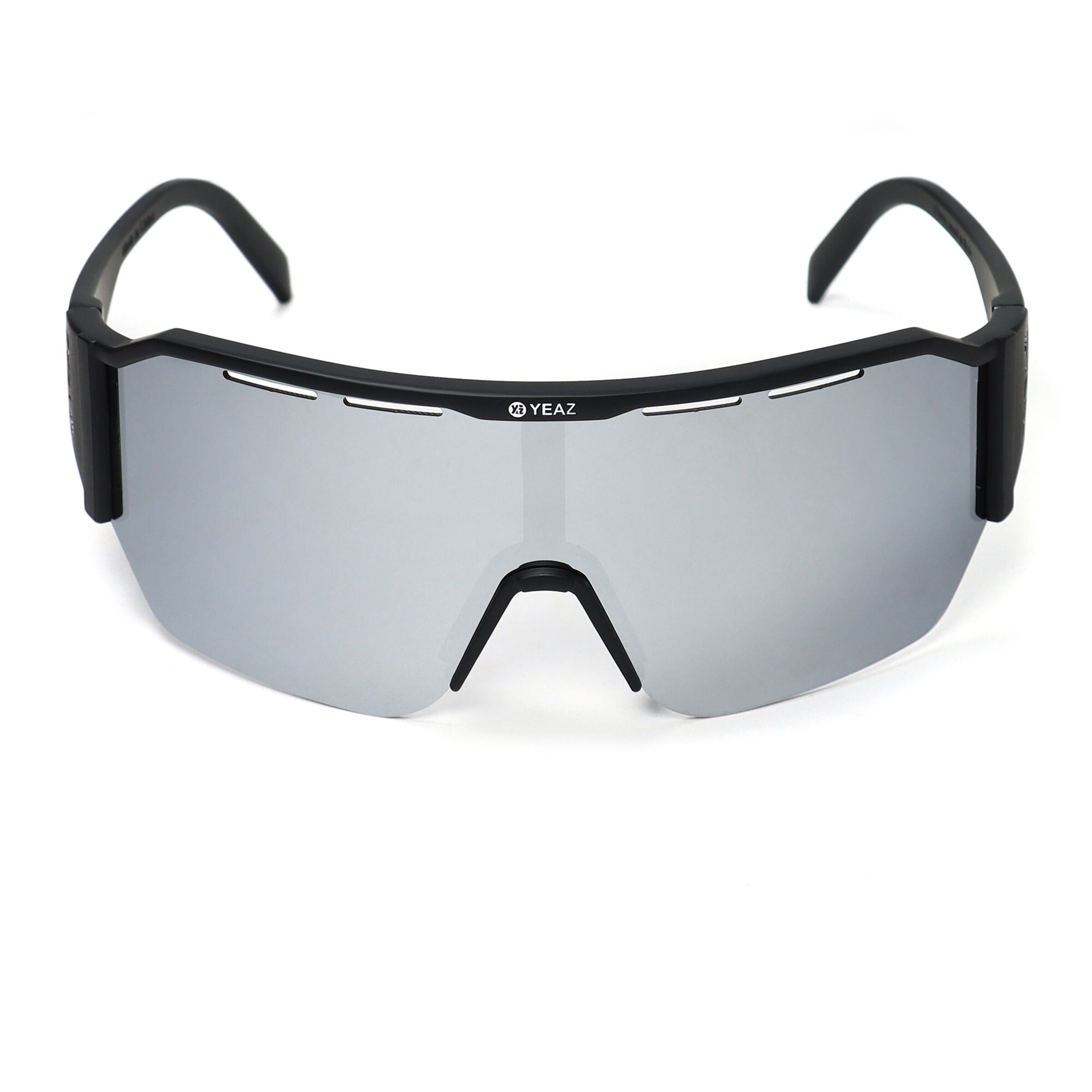 YEAZ Sportsonnenbrille 'Sunvibe' in Schwarz