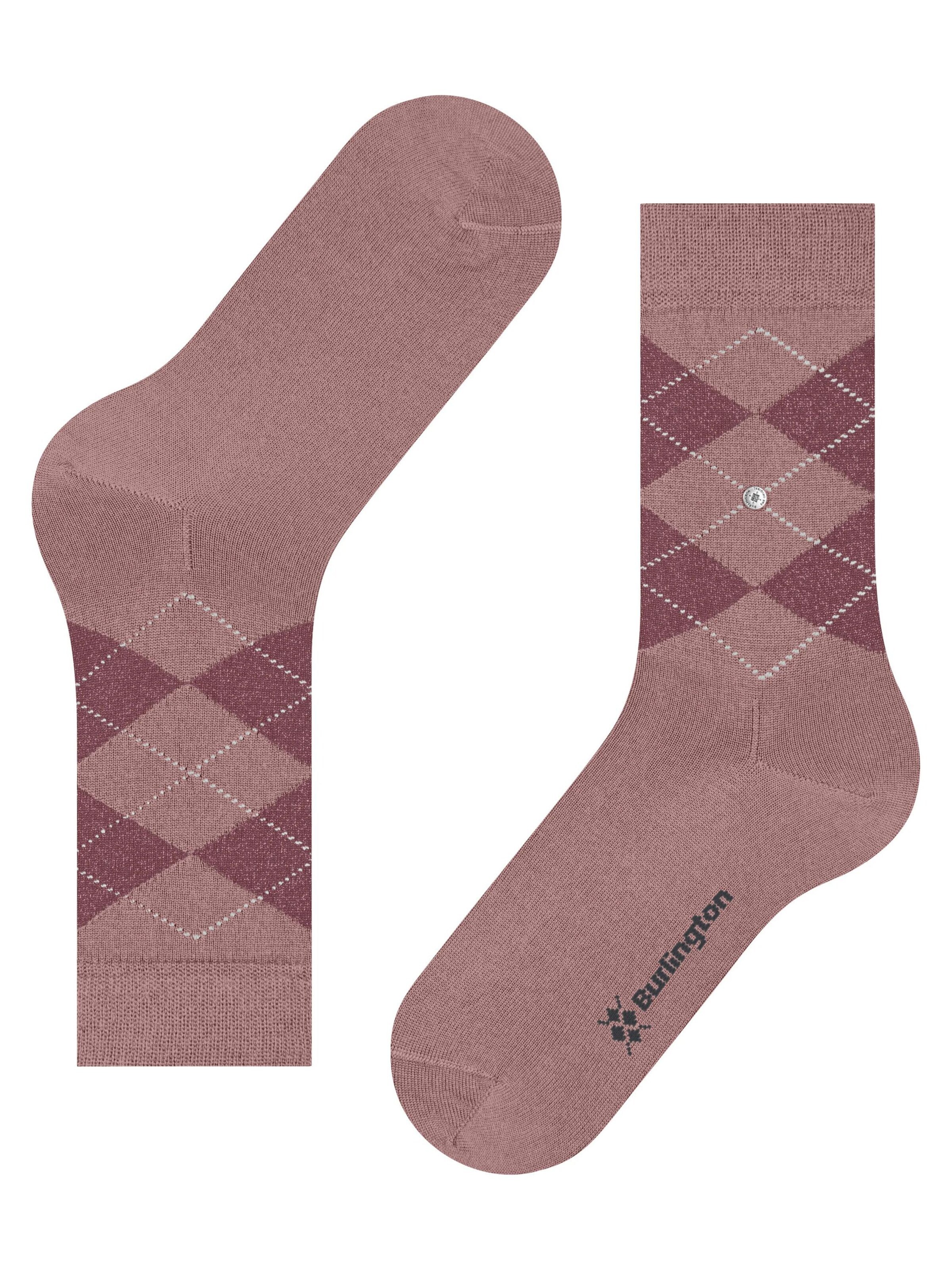 BURLINGTON Socken 'Marylebone Glitter'‌‌‌‌‌‌ in Pink
