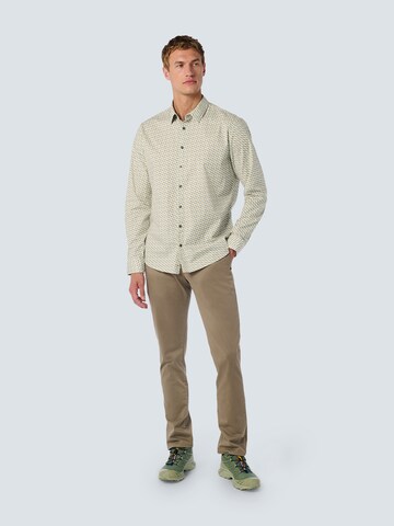 No Excess Regular Fit Hemd in Beige