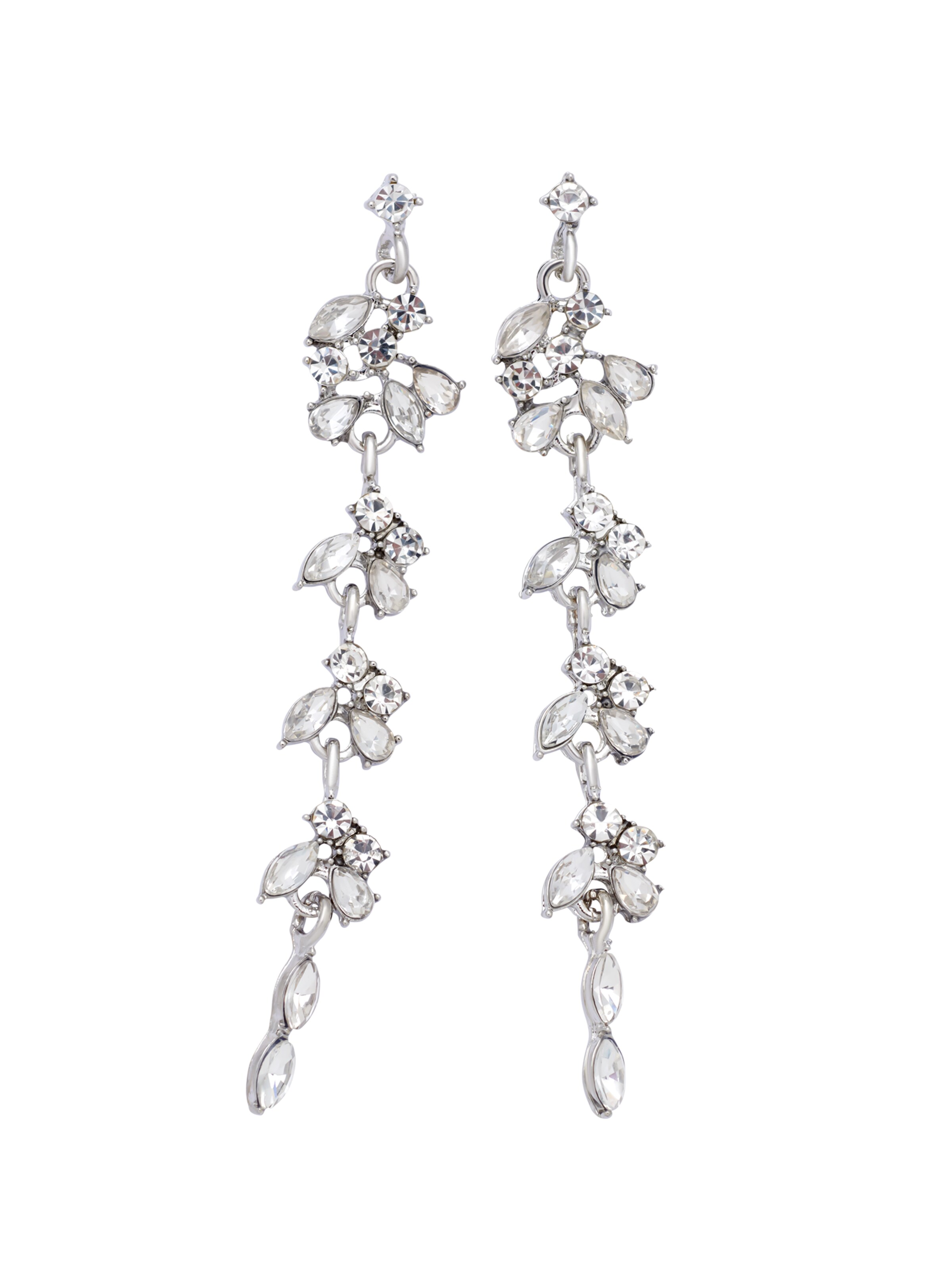 EDITED Σκουλαρίκια 'Quirina' σε ασημί