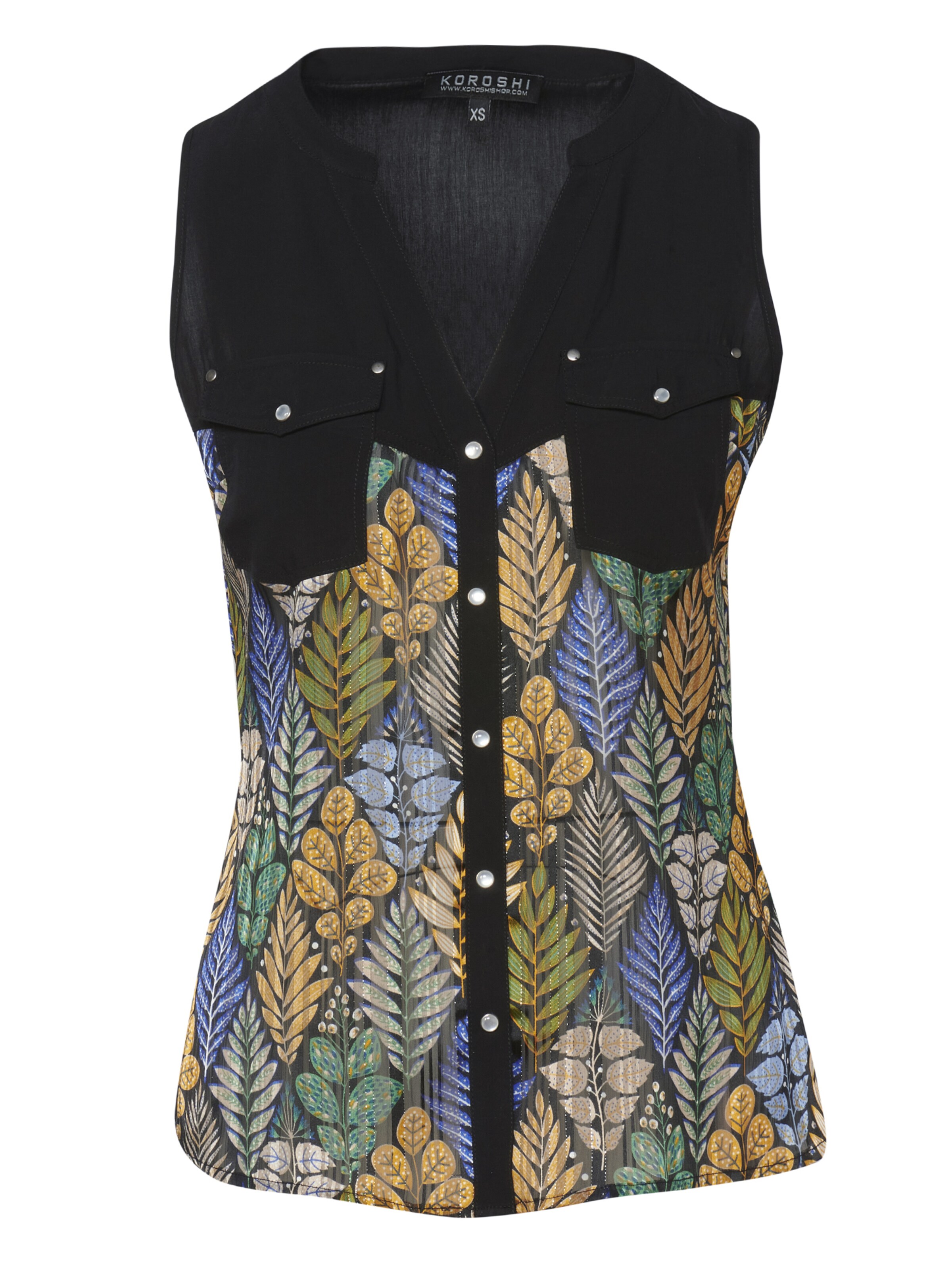 KOROSHI Блузка в Синий: спереди