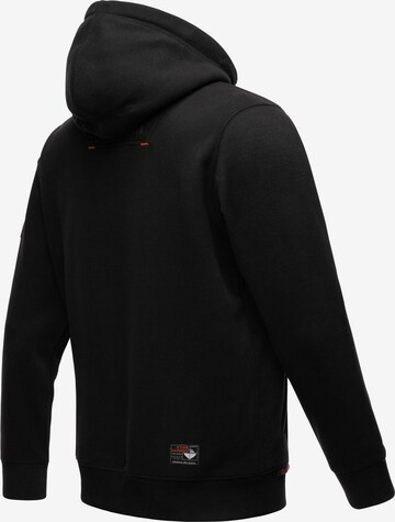 STONE HARBOUR Zip-Up Hoodie 'Billy Joy' in Black