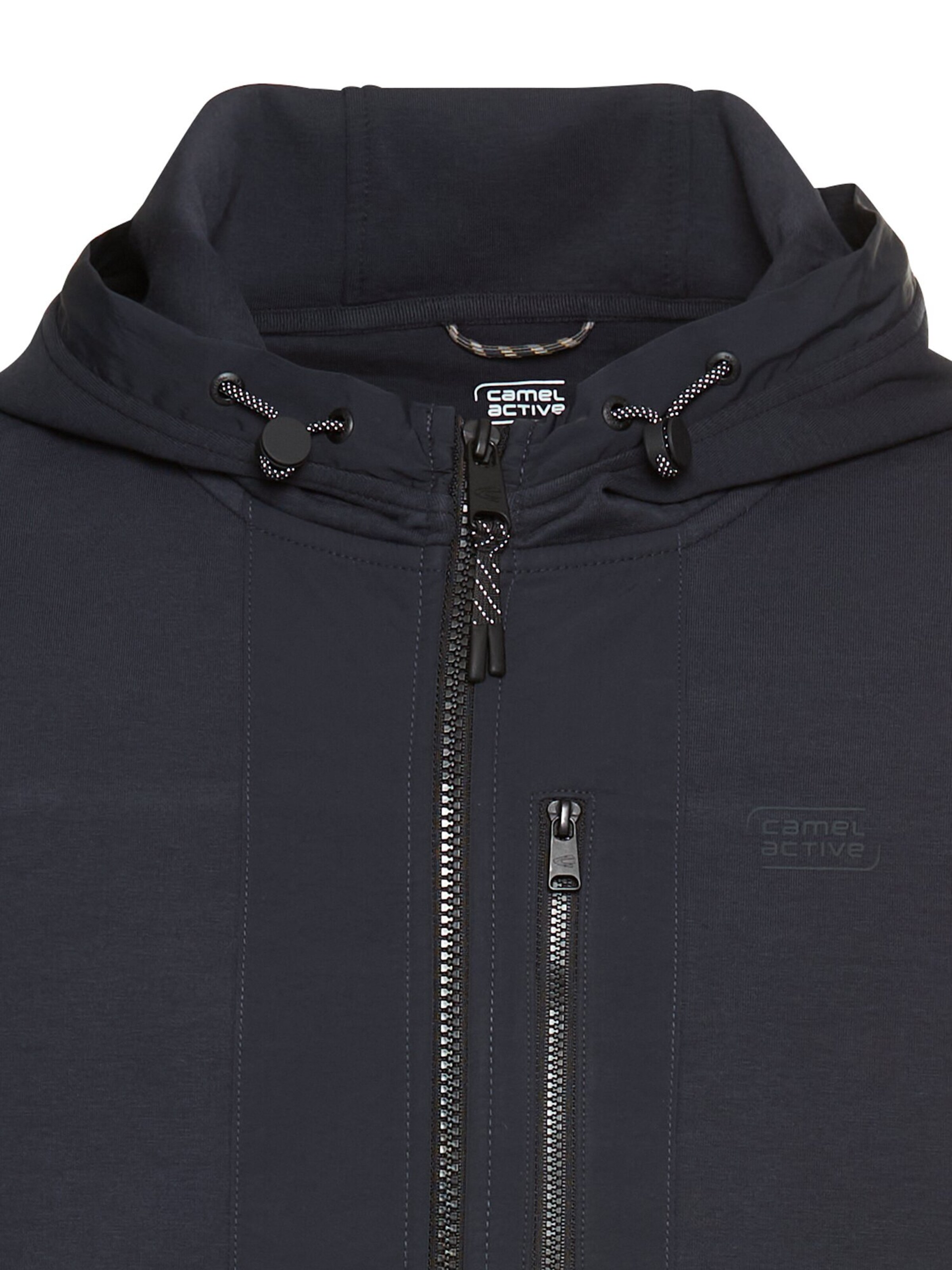 CAMEL ACTIVE Sweatjacke in Blau