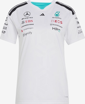 ADIDAS SPORTSWEAR Trikot 'Mercedes - Amg Petronas Formula 1 Team' – bílá: přední strana