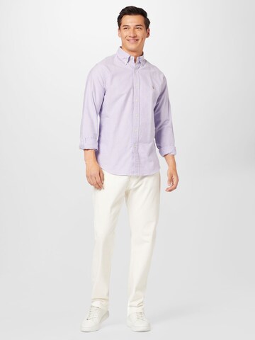 Regular fit Camicia di Polo Ralph Lauren in lilla