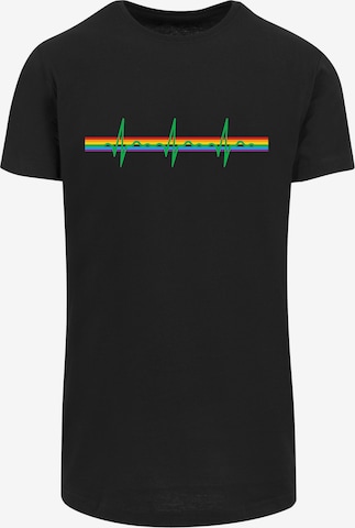 T-Shirt 'Pink Floyd' F4NT4STIC en noir : devant