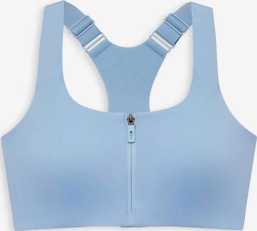 Gisela Bustier Urheilurintaliivit värissä sininen: etupuoli