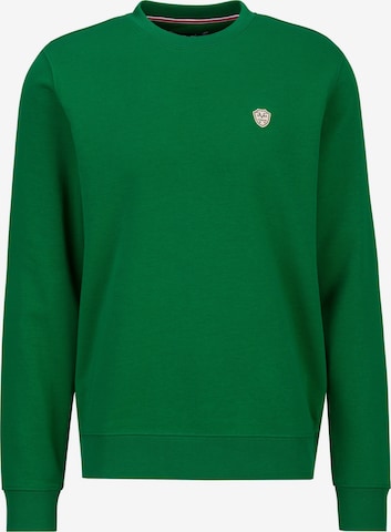 19V69 ITALIA Collegepaita 'NICO' värissä vihreä: etupuoli