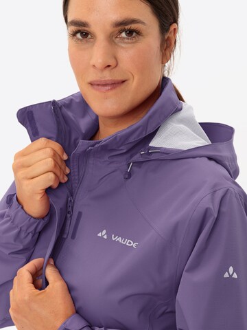 VAUDE Sports jacket 'Escape Bike' in Purple