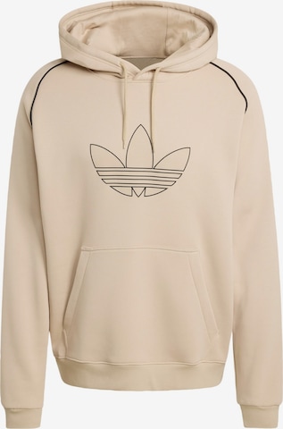 Sweat-shirt ADIDAS ORIGINALS en beige : devant