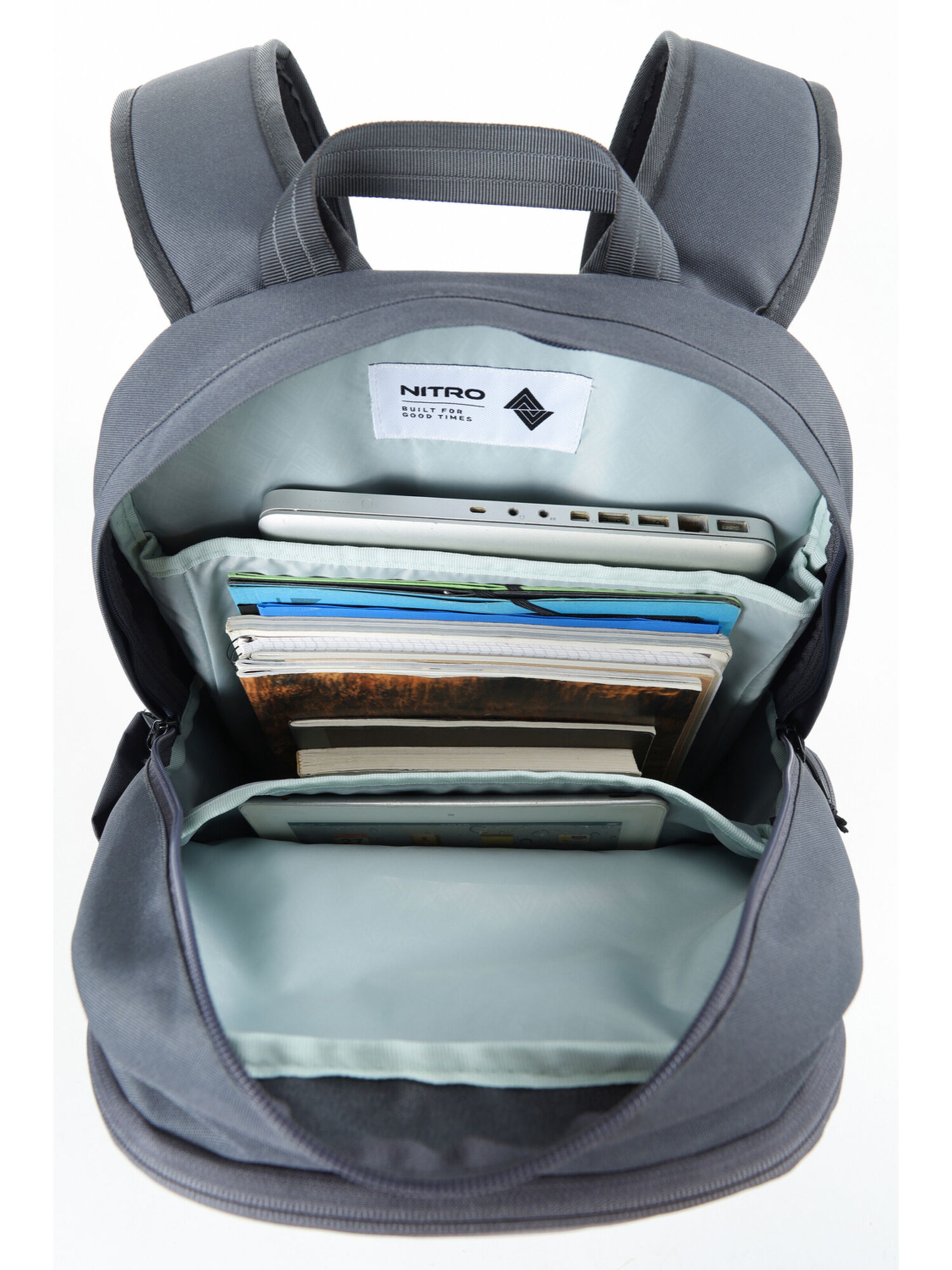 NITRO Rucksack 'Future Hero' in Grau