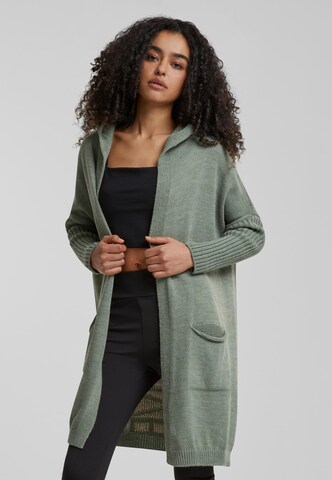 Cloud5ive Strickjacke in Grün: Vorderseite