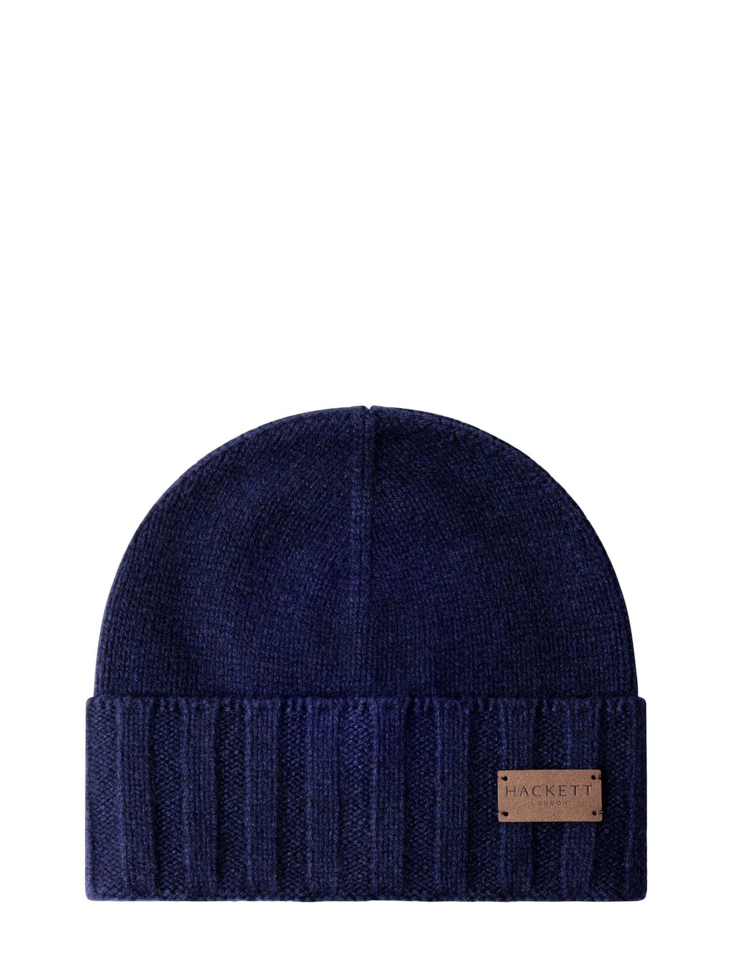 Hackett London Muts in Blauw: voorkant