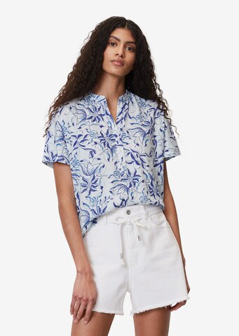 Marc O'Polo Blouse in Blue: front