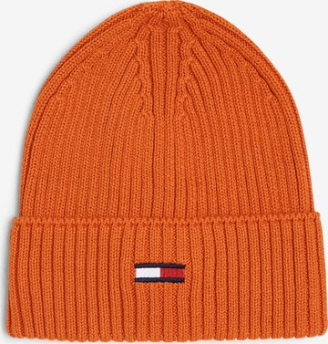 Tommy Jeans Beanie in Orange: front