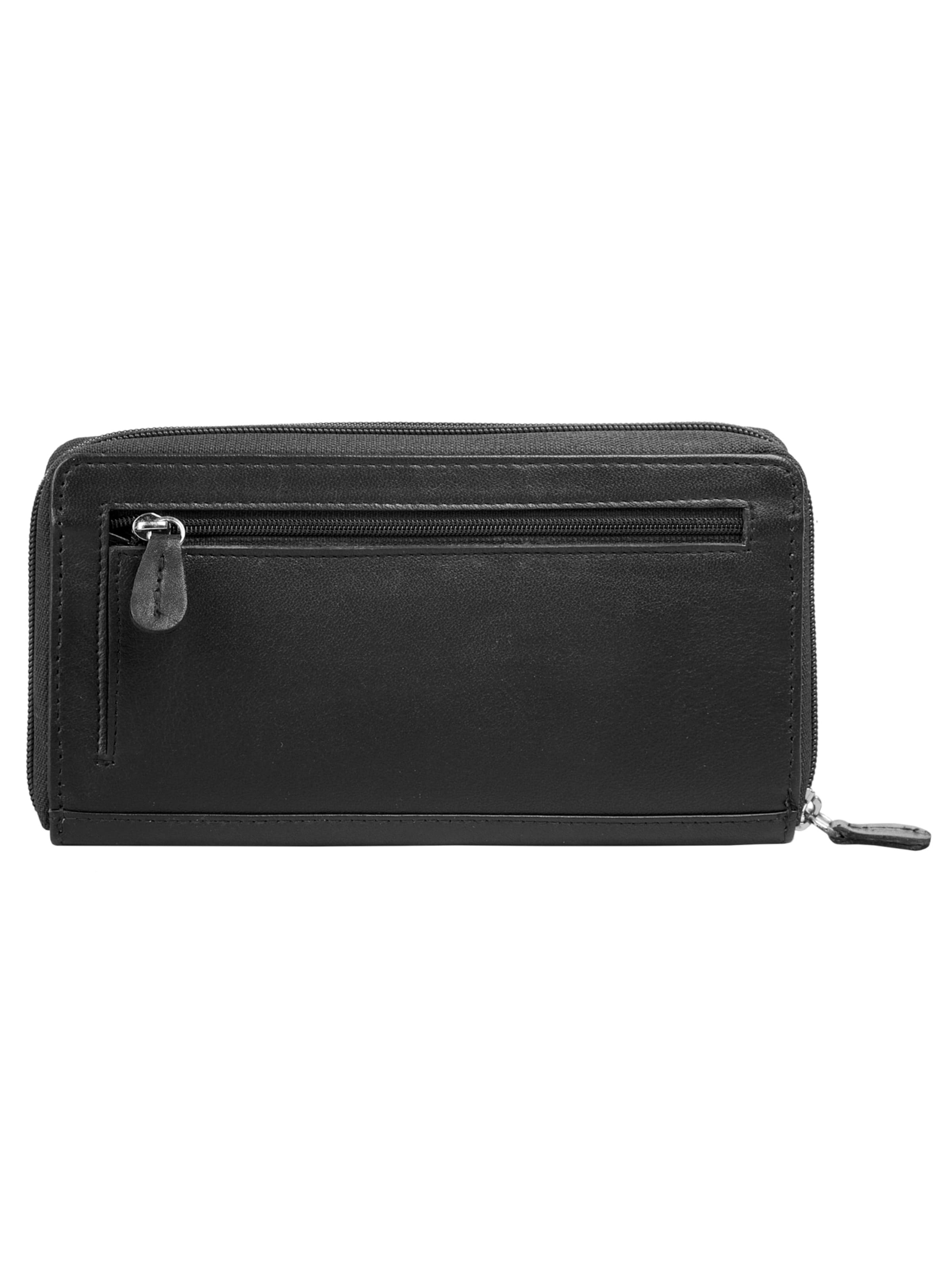 Bruno Banani Wallet 'Bruno Banani Geldbörse LEDER' in Black