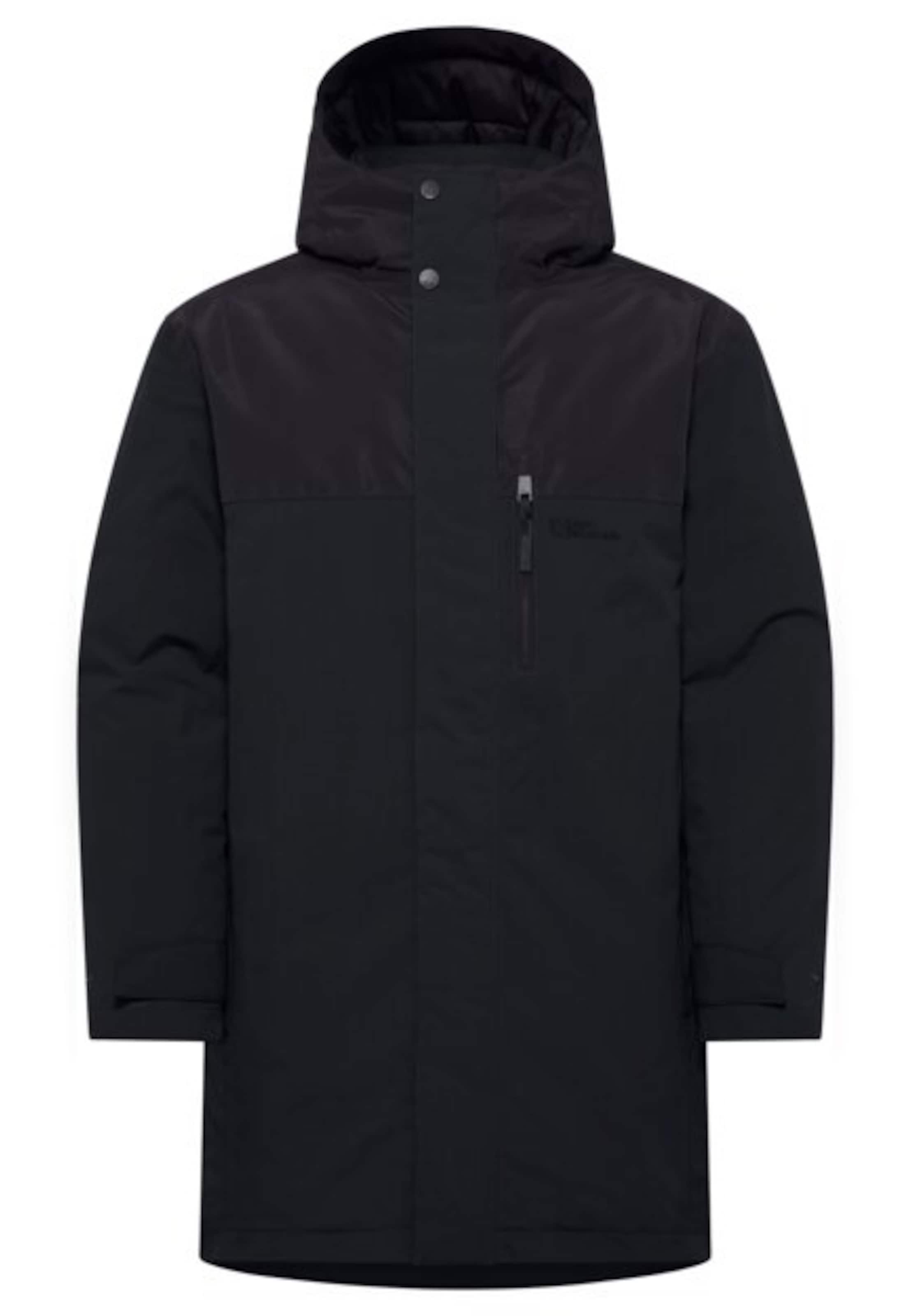 JACK WOLFSKIN Outdoor jacket in Black: front