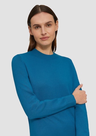 s.Oliver Knit dress in Blue