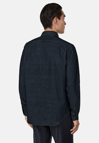 Boggi Milano Regular fit Overhemd in Blauw