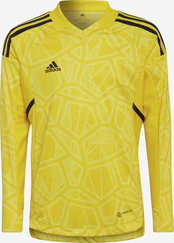 T-Shirt fonctionnel 'Condivo 22' ADIDAS PERFORMANCE en jaune : devant