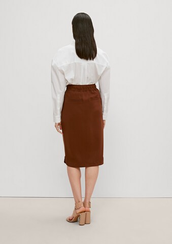 COMMA Skirt in Brown