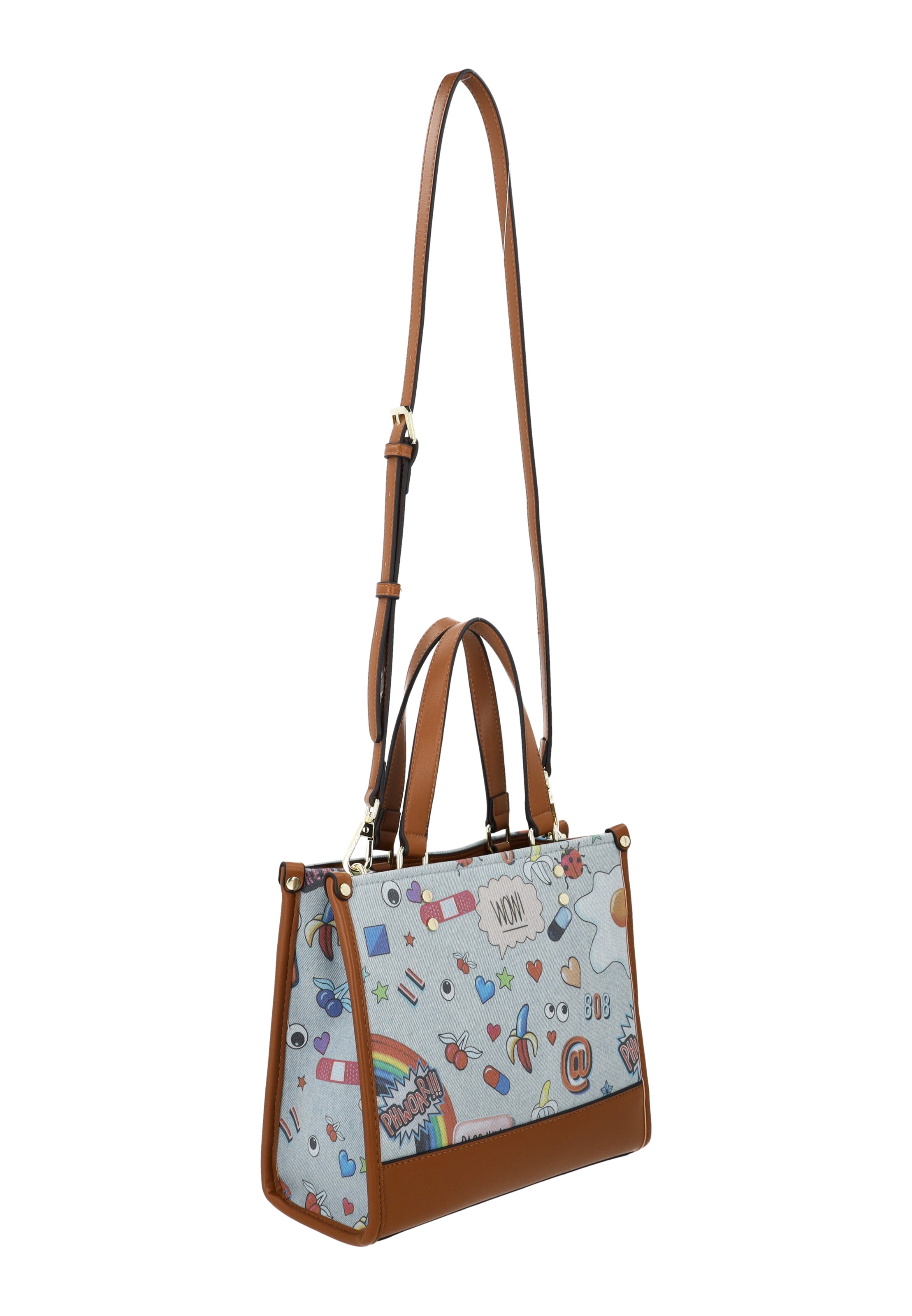 myMo Pop - Bolso de mano 'Eye Theme' en azul