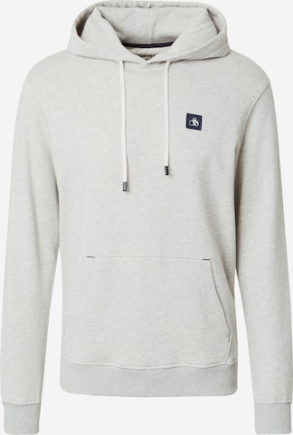 Sweat-shirt 'Essential' SCOTCH & SODA en gris : devant