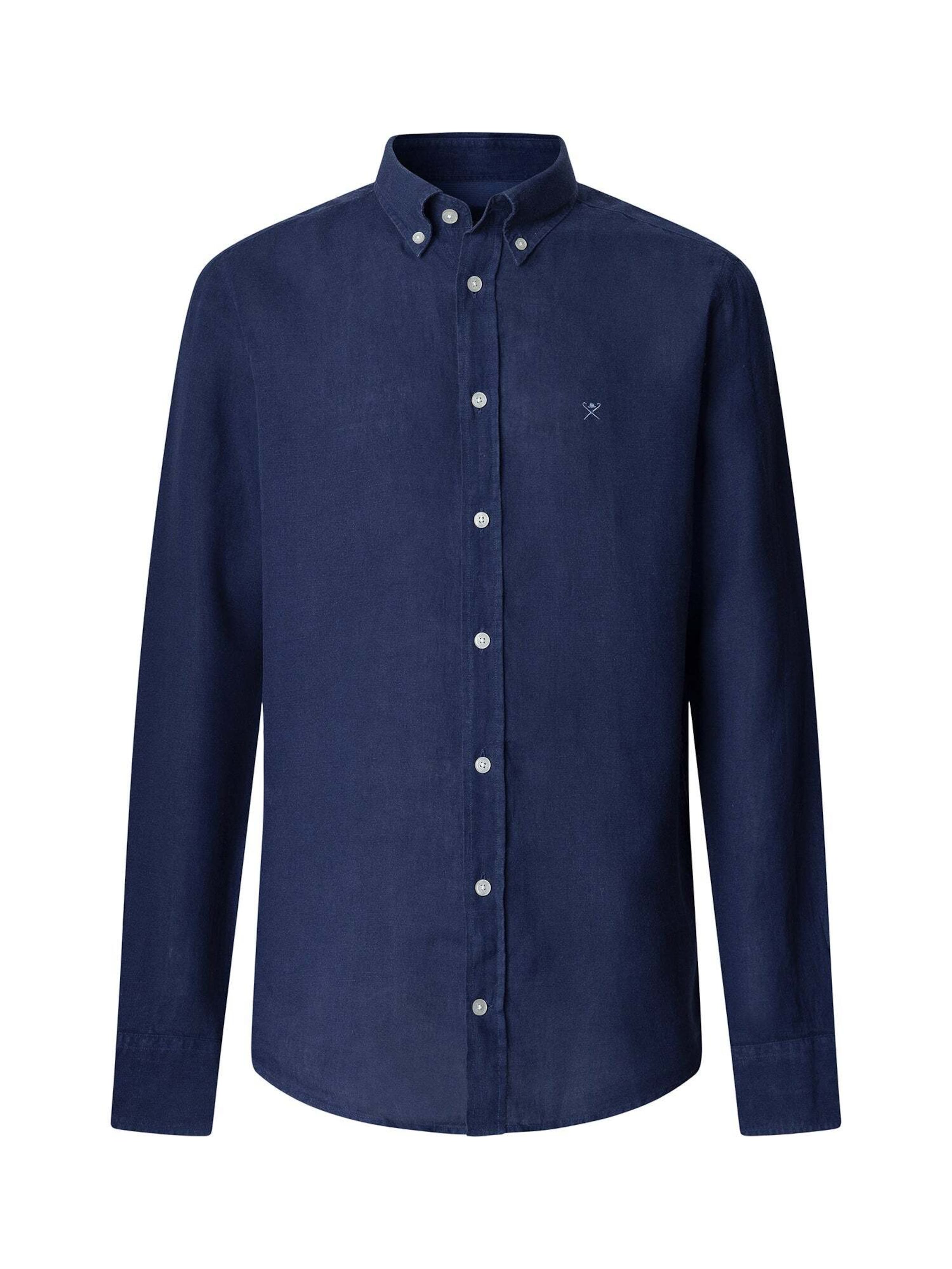 Hackett London Regular fit Button Up Shirt in Blue: front