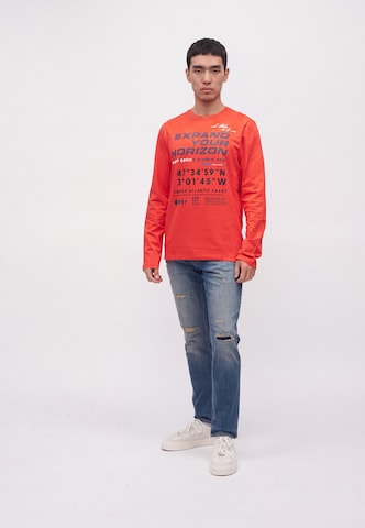 CAMP DAVID Shirt in Orange