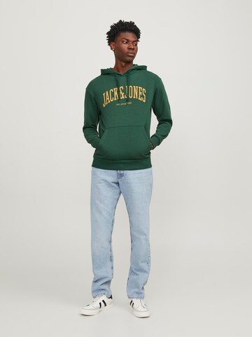 JACK & JONES Sweatshirt 'JJEJosh' i grøn