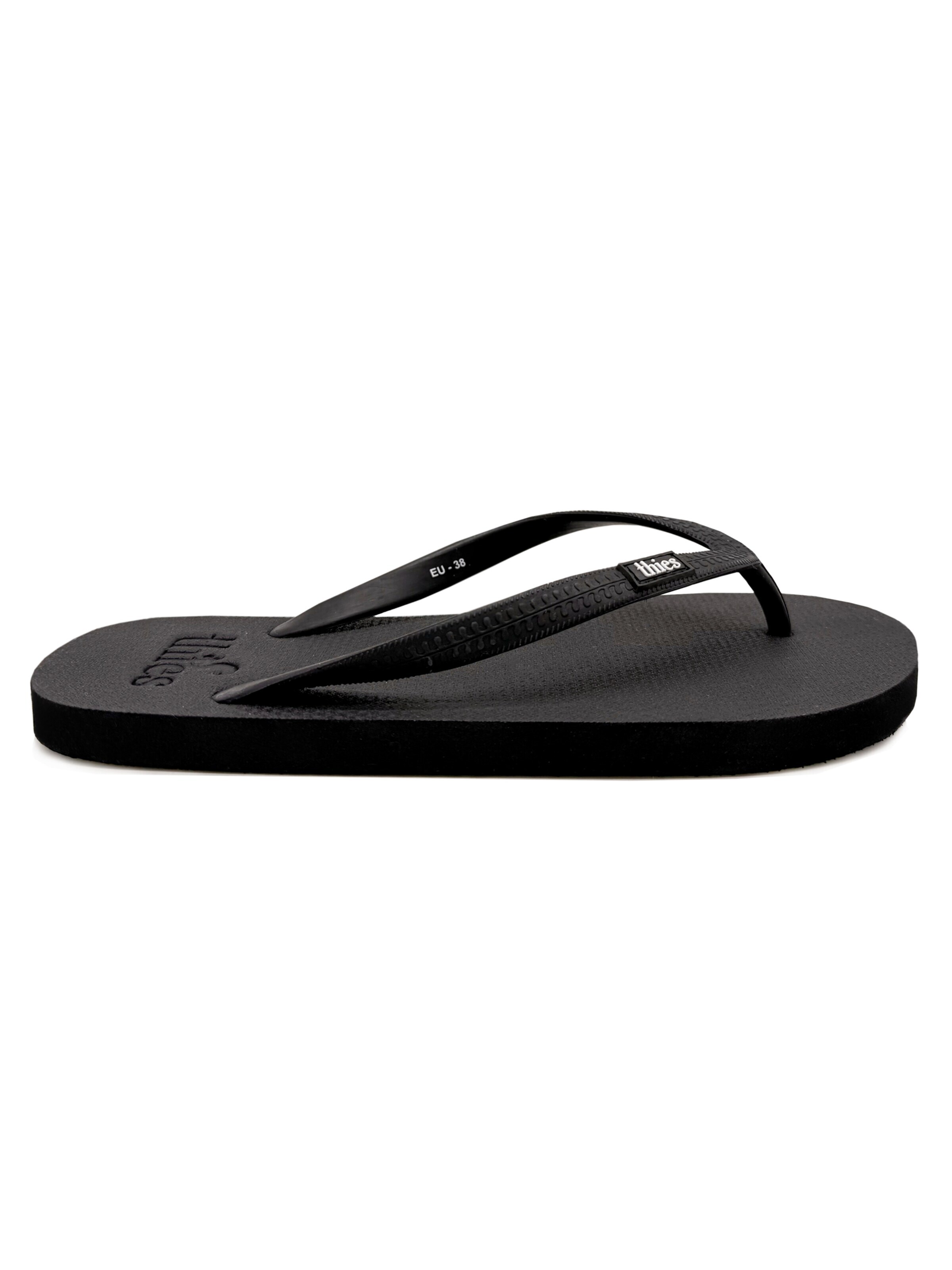 thies T-Bar Sandals 'thies 1856 ® Eco Thies Flips' in Black