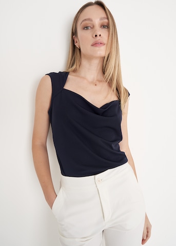 Camomilla Top 'TULLIO' in Blauw: voorkant