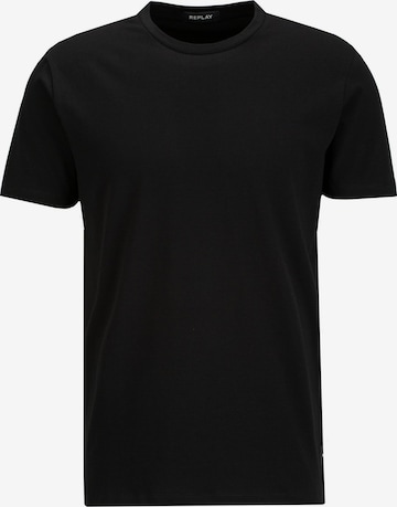REPLAY Shirt 'Compact' in Black: front
