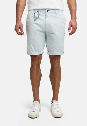 INDICODE JEANS Regular Chino 'Canvo' in Blauw: voorkant