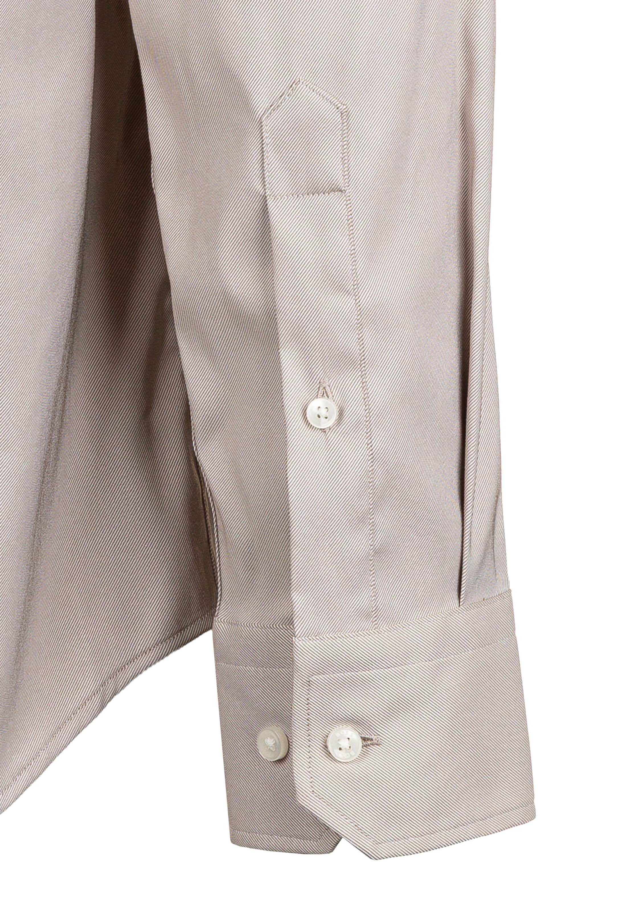 BOSS Regular fit Button Up Shirt in Beige