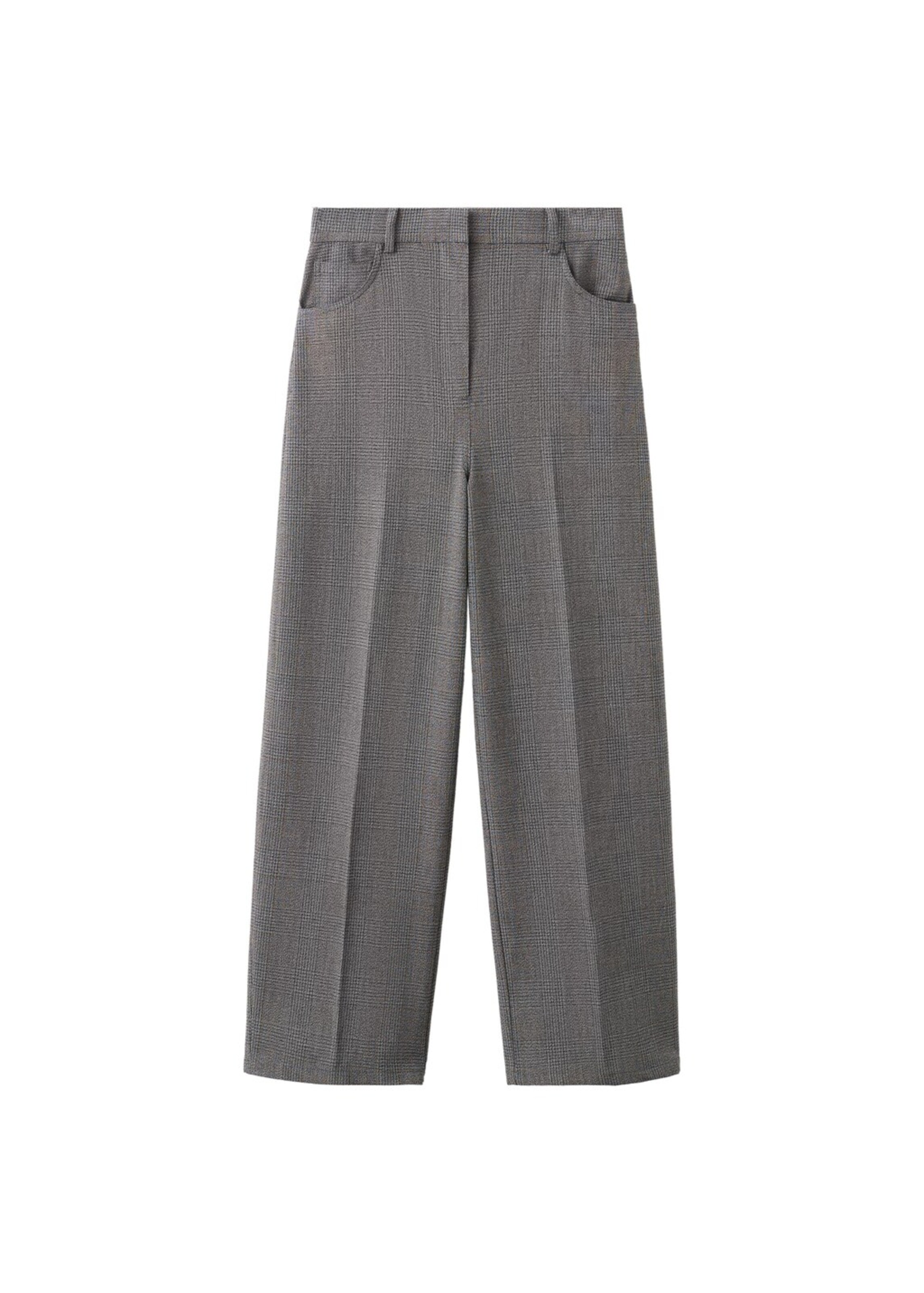 MANGO Hose 'Louis' in Grau: Vorderseite