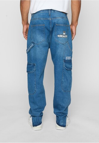 Dada Supreme Loose fit Cargo jeans in Blue