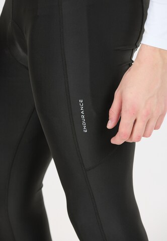 ENDURANCE Skinny Radhose 'Gorsk V2' in Schwarz