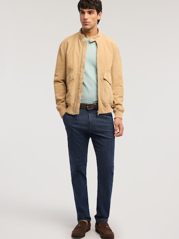 Trussardi Loosefit Jeans in Blauw: voorkant