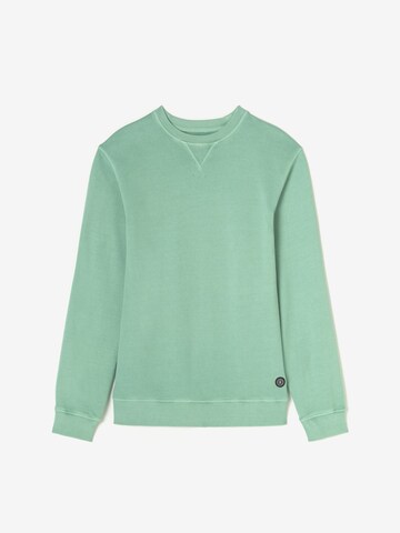Sweat-shirt 'Varel' Le Temps Des Cerises en vert : devant