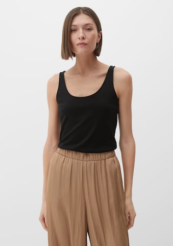 s.Oliver BLACK LABEL Top in Zwart: voorkant