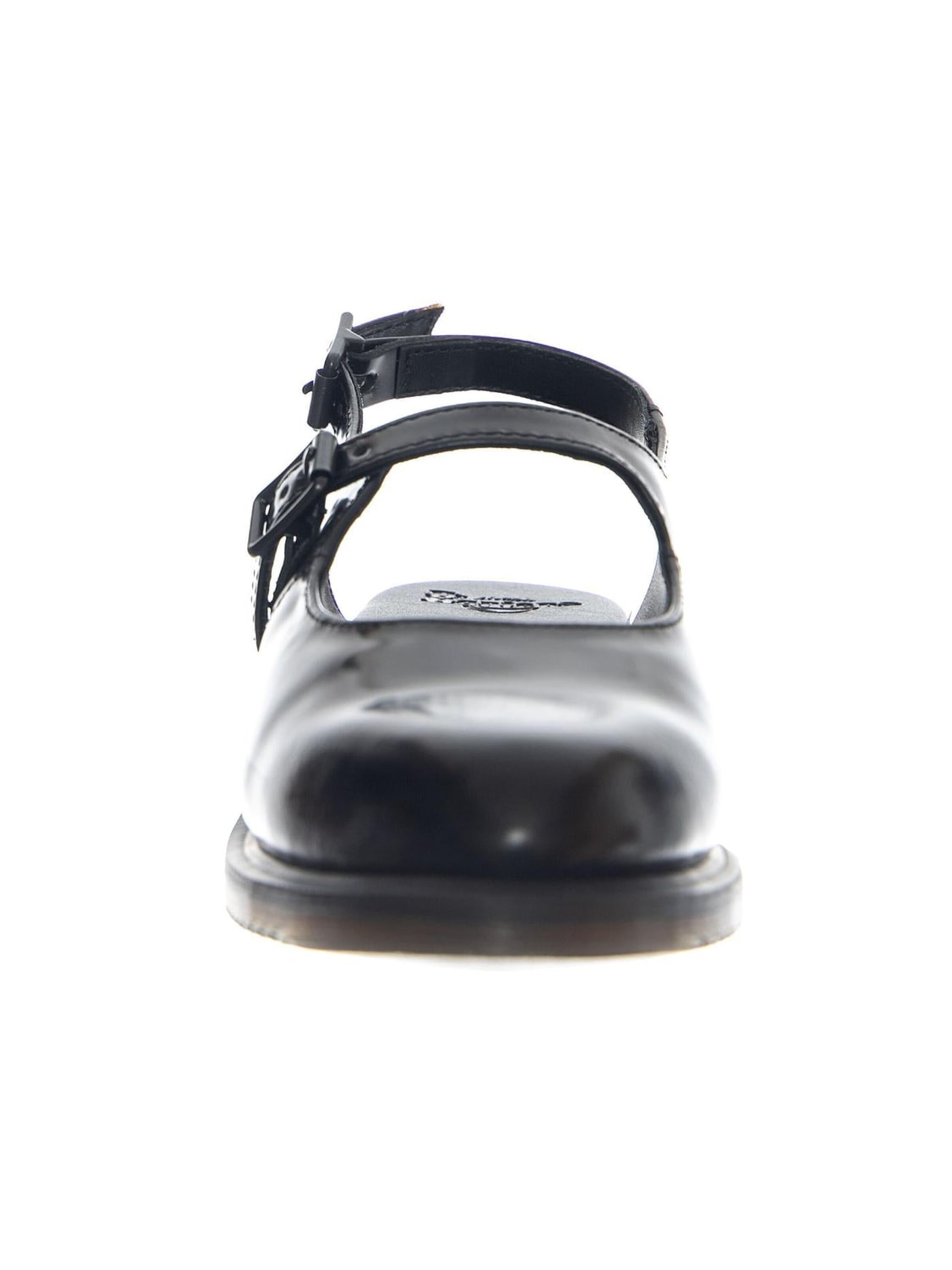 Sandales 'Madaline Polished Smooth Black' Dr. Martens en noir