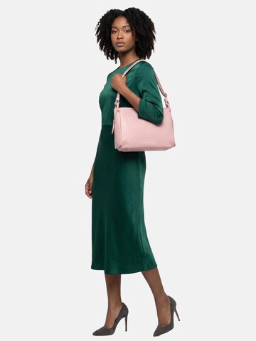 Borsa a spalla 'Sauvage' di Virginia Rhinè in rosa